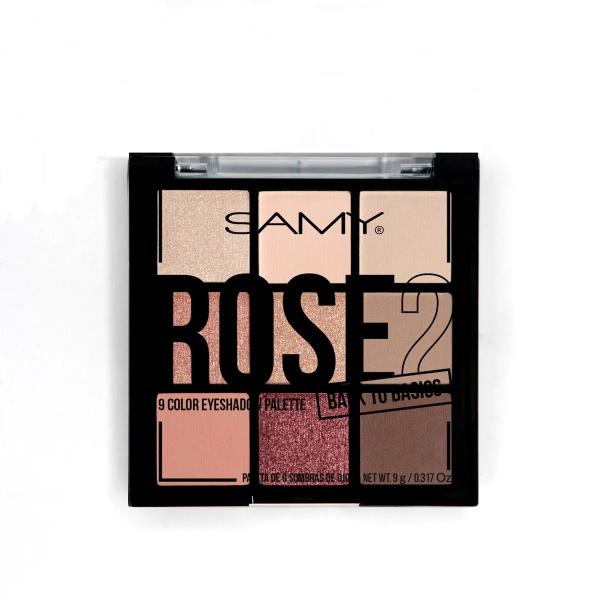 Paleta De Sombras 9 Colores Samy Rose2