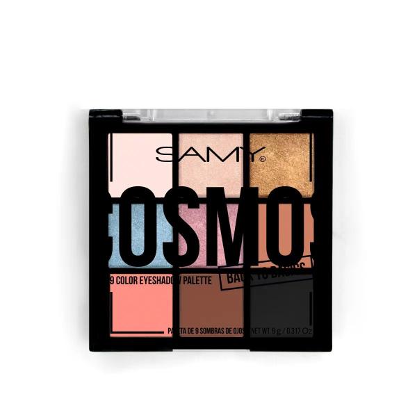 Paleta De Sombras 9 Colores Samy Cosmos