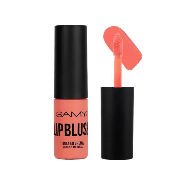 Tinta En Crema Labios Y Mejillas Samy Pinky peach