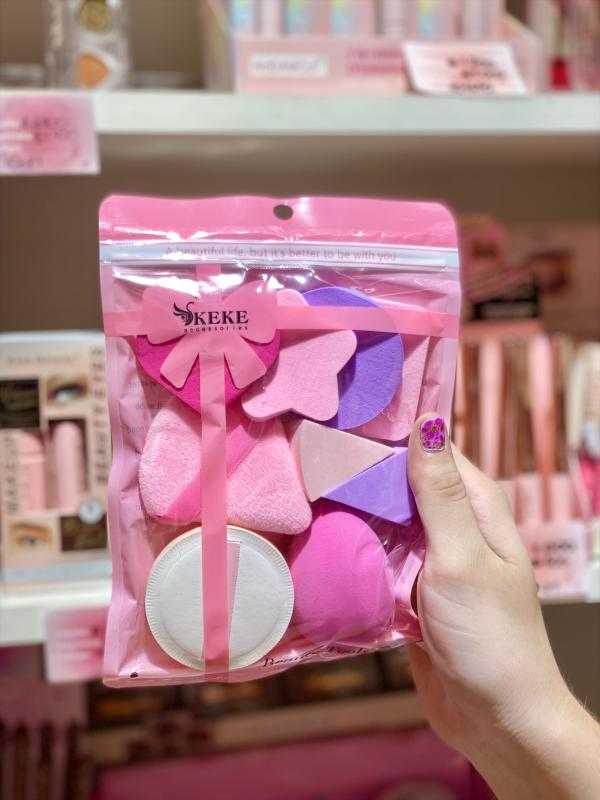 Esponjas De maquillaje 9 Piezas Keke