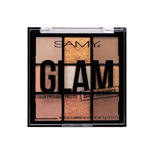 Paleta De Sombras 9 Colores Samy Glam