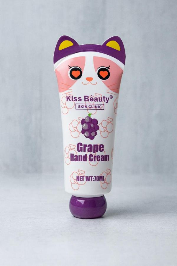 Kiss Beauty Crema de manos Uva