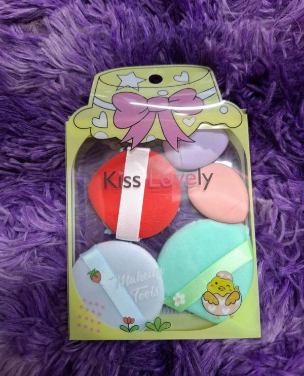 Set De Esponjas Surtidas Kiss Lovely