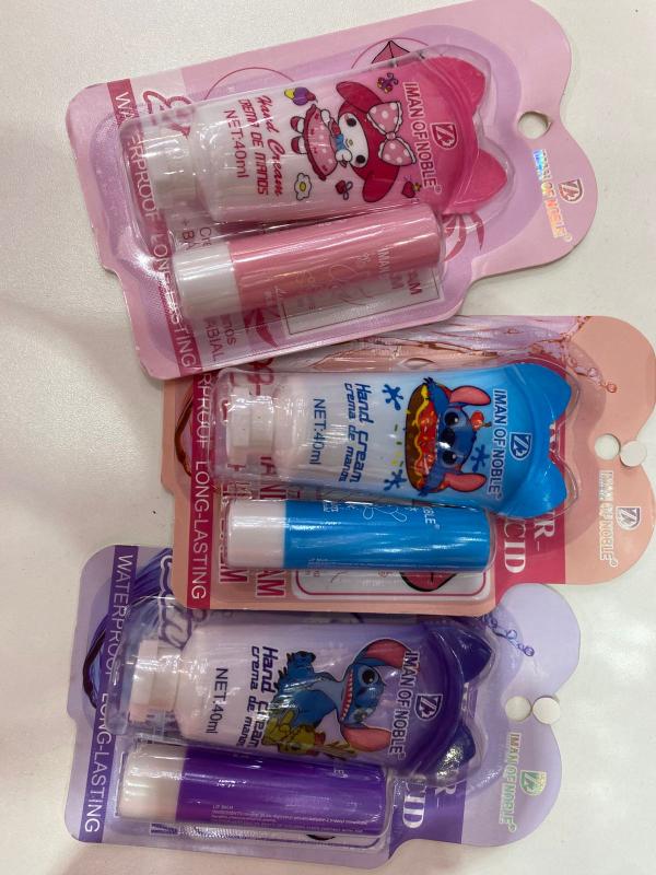 Crema De Manos Y Balsamo Labial Con Acido Hialuronico Stich