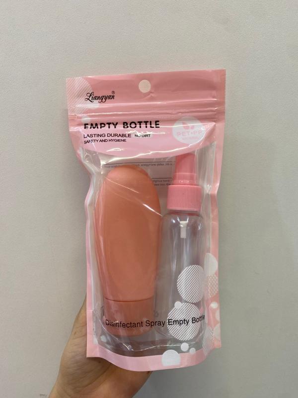 Kit De Viaje Shampoo Y Botella Spray