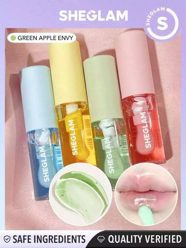 Lip Oil Hidratante Jelly Wow SHEGLAM Berry Involved