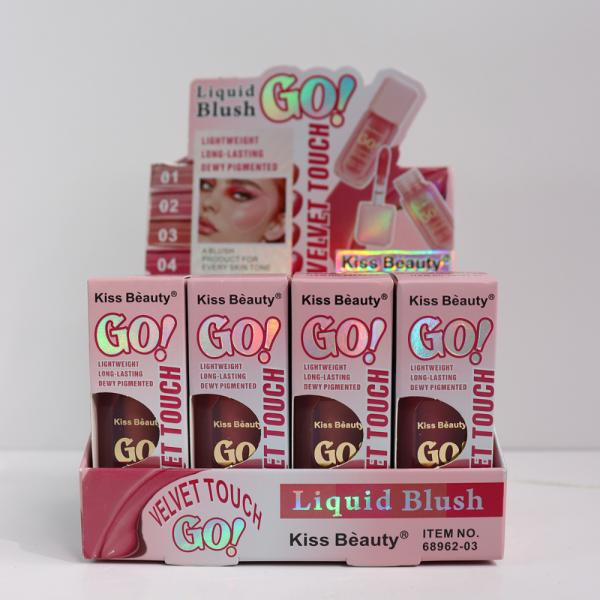 Mini Rubor Liquido Kiss Beauty