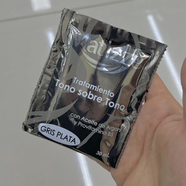 Tratamiento Tono Sobre Tono Matizze Gris Plata