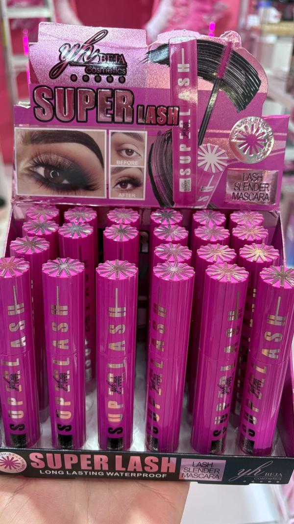 Mascara Para Pesta&ntilde;as Super Lash Yh Beja