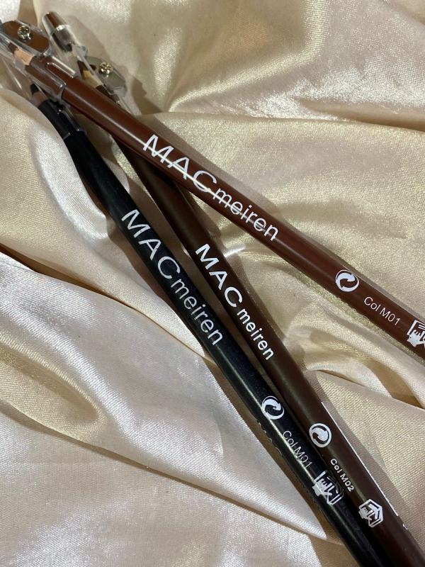 Lapiz De Cejas Con Maquinilla Mac Meiren