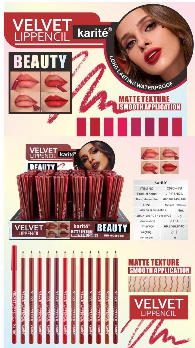 Delineador De Labios Velvet Karite
