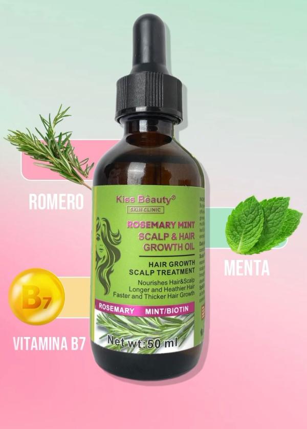 Aceite Para Cabello De Romero Kiss Beauty