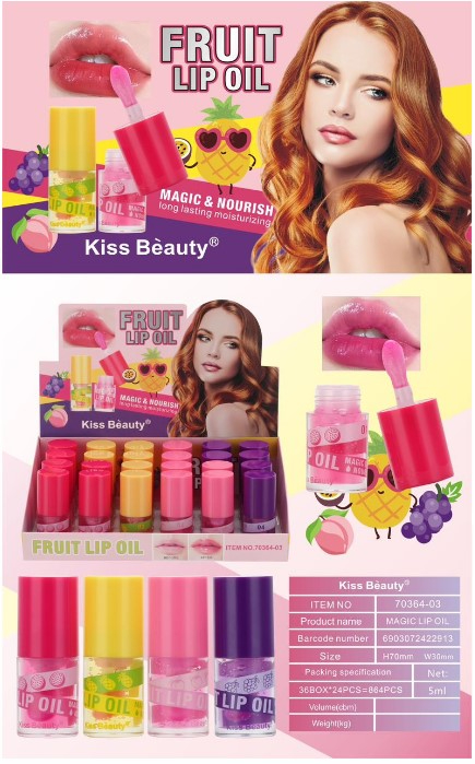 Brillo Labial De Frutas Kiss Beauty
