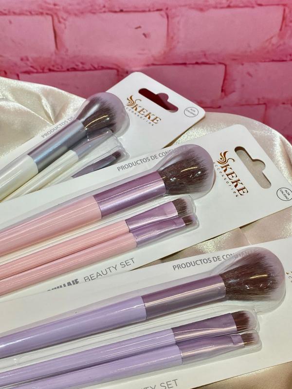 Set De Brochas 3Pcs Keke