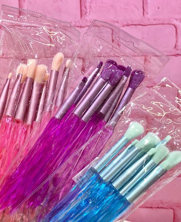 Set De Brochas 10Pcs Mismo Color