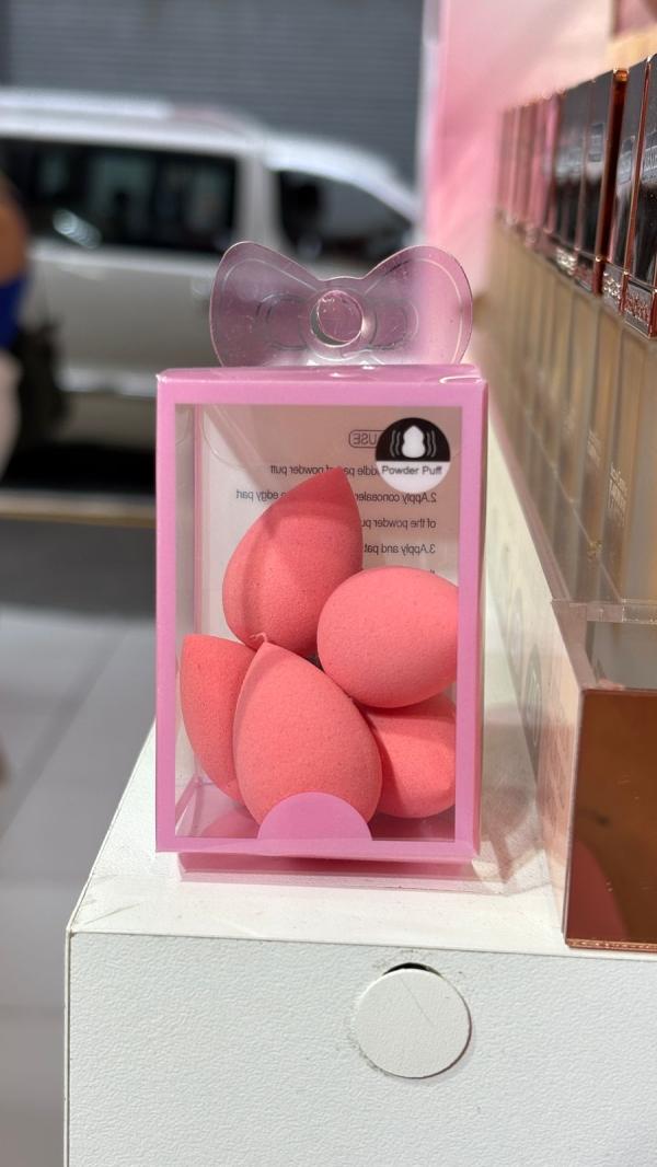 Mini Borlas De Maquillaje 5Pcs