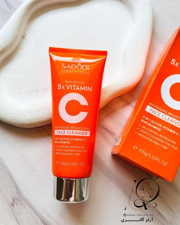 Limpiador Facial De Vitamina C