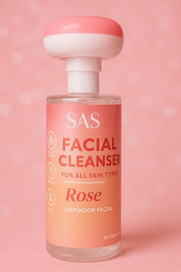 Limpiador Facial Agua De Rosas SAS