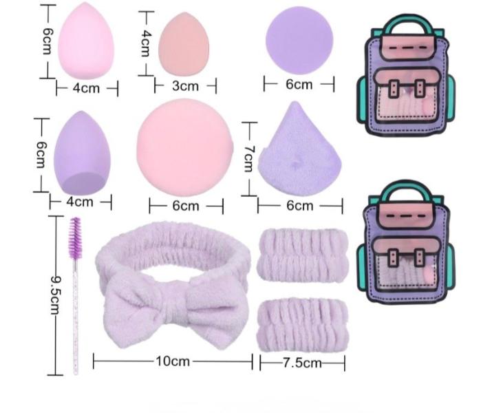Keke Set de Maquillaje 16pcs