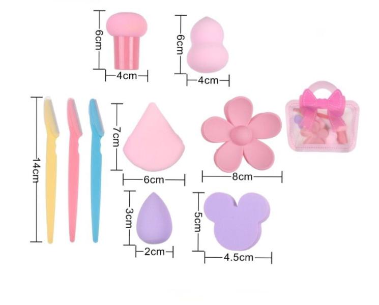 Keke Set de Maquillaje 10pcs