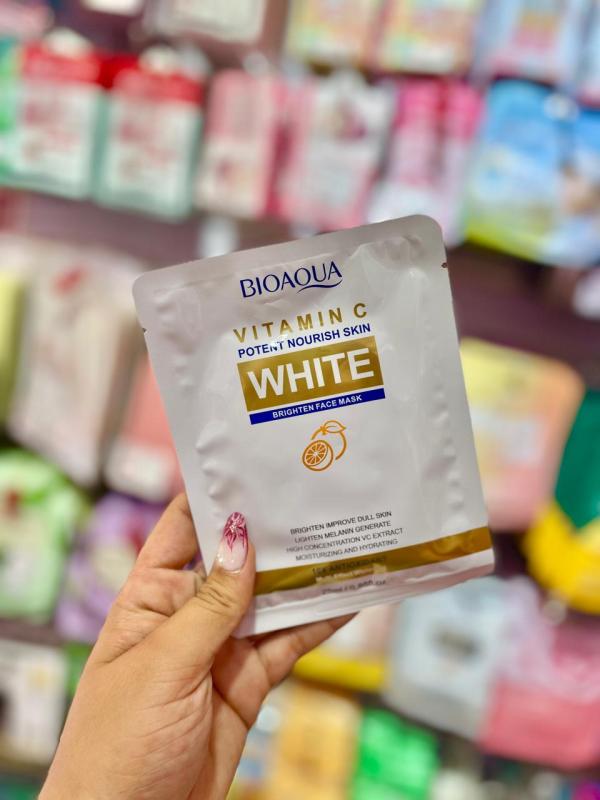 Mascarilla Blanqueadora Con Vitamina C Bioaqua
