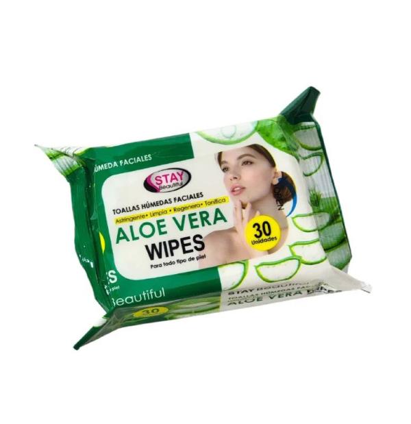 Toallitas Humedas Stay Beautiful Aloe Vera