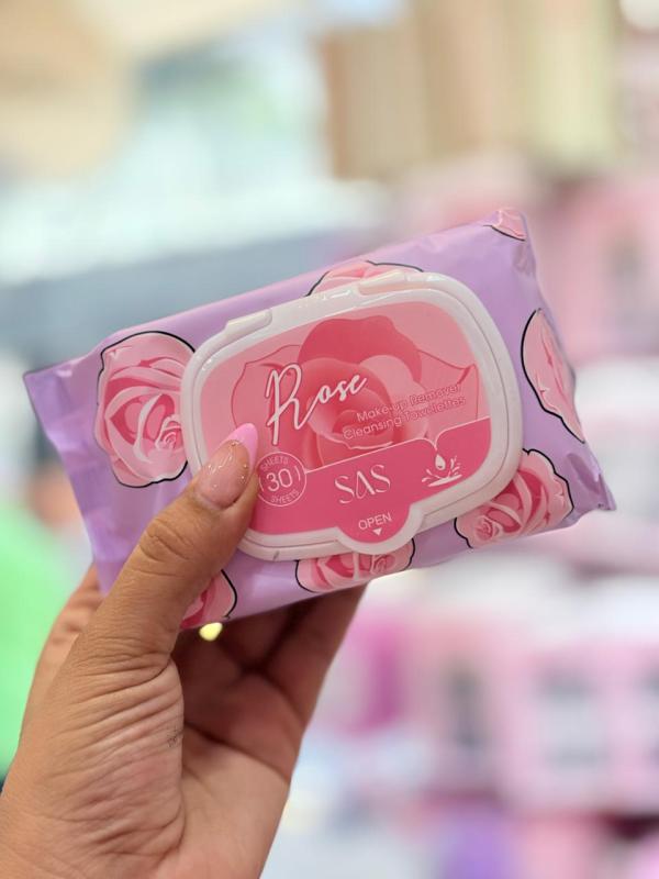 Toallitas Desmaquillantes De Rosas Sas