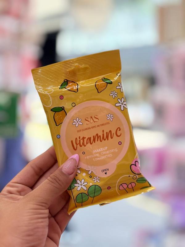 Removedor De Maquillaje Vitamina C Sas